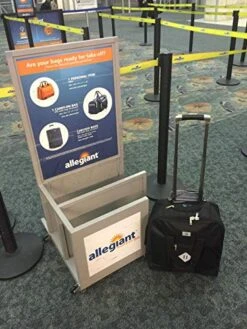 New BoardingBlue Allegiant Air Rolling Free Personal Item Under Seat (Purple) 17 New BoardingBlue Allegiant Air Rolling Free Personal Item Under Seat (Purple) -Luggage Factory Store 51ef5UMyPRL