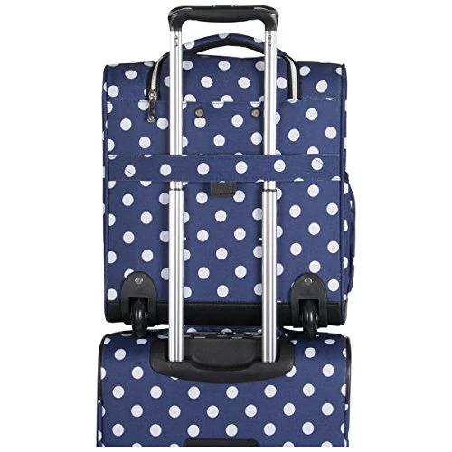 Heritage Travelware Albany Park 16" 600d Polka Dot Polyester 2-Wheel Underseater Carry-on 12 Heritage Travelware Albany Park 16" 600d Polka Dot Polyester 2-Wheel Underseater Carry-on - Image 10