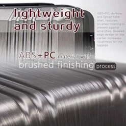 Coolife Luggage Suitcase PC+ABS With TSA Lock Spinner Carry On Hardshell Lightweight 20in 24in 28in(orange, S(20in_carry On)) -Luggage Factory Store 51nRzei937L 693785bd b0b9 4647 8427 4f67115cefd6