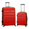Rockland Melbourne Hardside Expandable Spinner Wheel Luggage, Red, 2-Piece Set (20/28) -Luggage Factory Store 51q6EW9IpwL