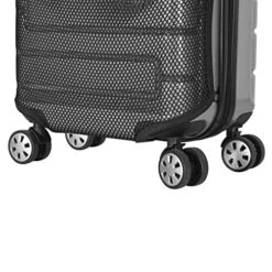 Olympia Nema 18" Carry-on Underseater Spinner W/TSA Lock, Silver -Luggage Factory Store 51rZU6GPhrL