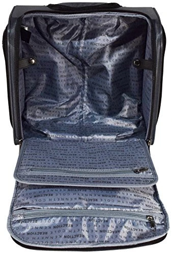 Kenneth Cole Reaction Excursion Wheeled Underseat Carry On Bag (Charcoal) 4 Kenneth Cole Reaction Excursion Wheeled Underseat Carry On Bag (Charcoal) - Image 2