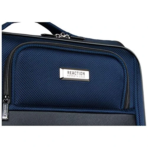Kenneth Cole Reaction Rugged Roamer Luggage Collection Lightweight Softside Expandable 8-Wheel Spinner Travel Suitcase Bag, Navy, 20-inch Carry-On 5 Kenneth Cole Reaction Rugged Roamer Luggage Collection Lightweight Softside Expandable 8-Wheel Spinner Travel Suitcase Bag, Navy, 20-inch Carry-On - Image 3
