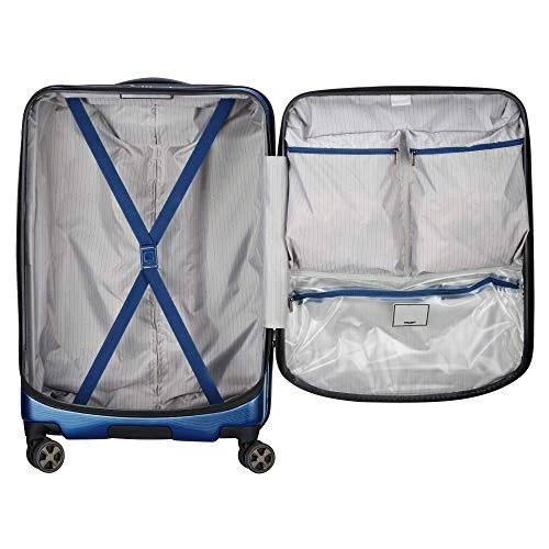 DELSEY Paris 40207982002 Cruise Lite Hardside 2.0 Expandable Luggage, Spinner Wheels, Blue, Checked-Medium 25 Inch 10 DELSEY Paris 40207982002 Cruise Lite Hardside 2.0 Expandable Luggage, Spinner Wheels, Blue, Checked-Medium 25 Inch - Image 8