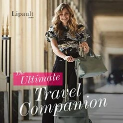 Lipault - Original Plume Spinner 55/20 Luggage - Carry-On Rolling Bag For Women - Black -Luggage Factory Store 51yNPSgmDML dc789d58 5605 4a87 89a5 1b8286a948a5