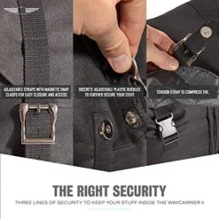 Point Coast 18x14x8 Personal Item Under Seat Travel Carry On Backpack Waycarrier II (black) -Luggage Factory Store 61JqVA Gy0L