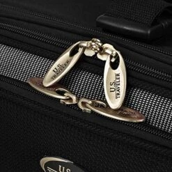 U.S. Traveler New Yorker Lightweight Softside Expandable Travel Rolling Luggage Set, Black/Grey, 4-Piece (15/21/25/29) 17 U.S. Traveler New Yorker Lightweight Softside Expandable Travel Rolling Luggage Set, Black/Grey, 4-Piece (15/21/25/29) -Luggage Factory Store 61MiuHTtCFL
