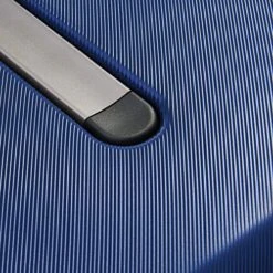 DELSEY Paris Cactus Hardside Luggage With Spinner Wheels, Navy, Checked-Medium 24 Inch -Luggage Factory Store 61UnN8UgiAL