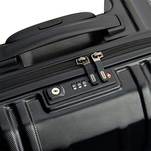 DELSEY Paris Luggage Cruise Lite Hardside 2.0 2-Wheel Underseater, Black 8 DELSEY Paris Luggage Cruise Lite Hardside 2.0 2-Wheel Underseater, Black - Image 6