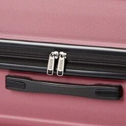 Kenneth Cole Reaction Reverb Hardside 8-Wheel 3-Piece Spinner Luggage Set: 20" Carry-on, 25", 29", Raspberry -Luggage Factory Store 61s2zsaRqxL