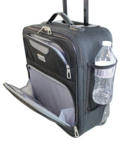 Boardingblue Airlines Personal Item Under Seat Basic Small Luggage 16.5" (Black) -Luggage Factory Store 71oylTkoXjL