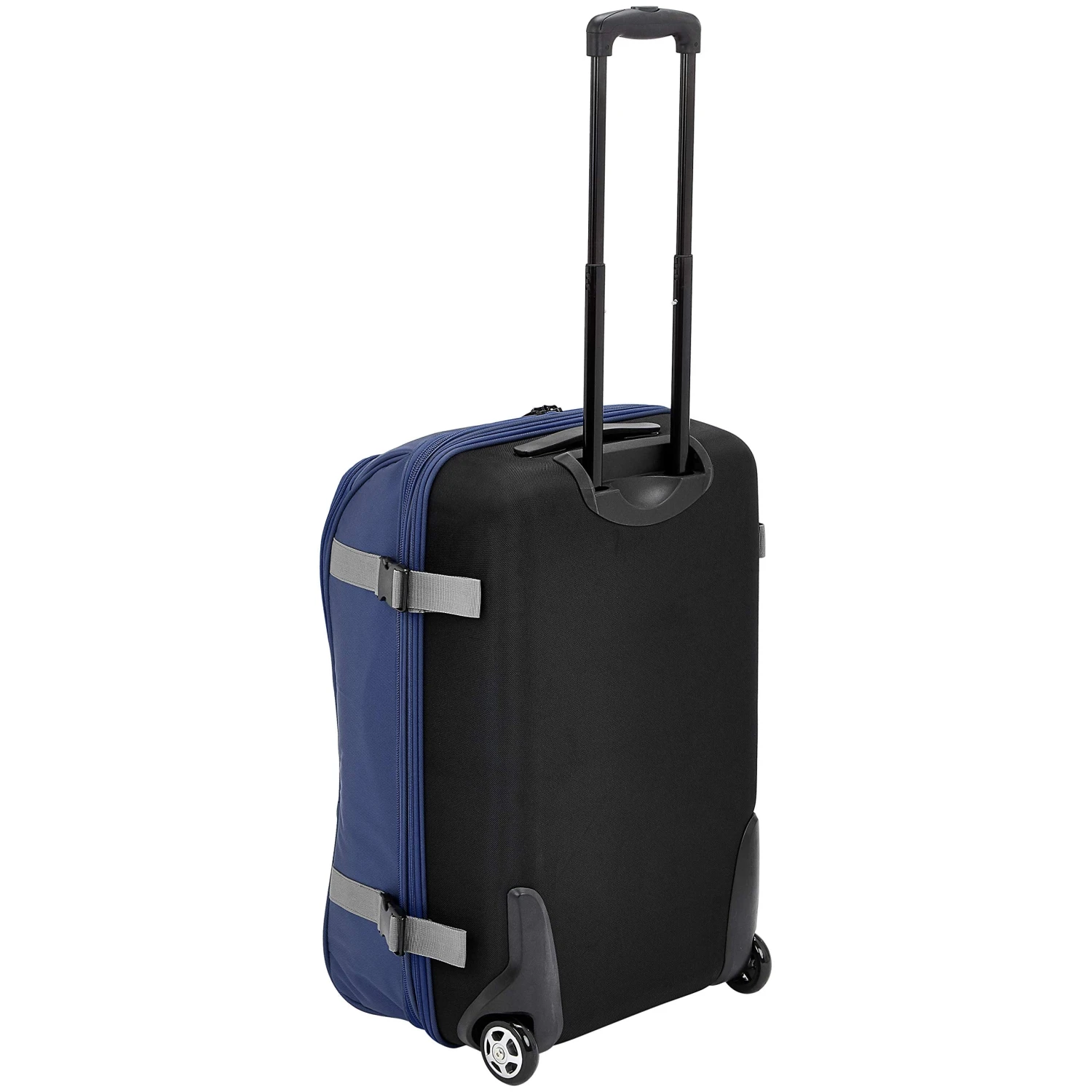 AmazonBasics Rolling Travel Duffel Bag Luggage With Wheels, Medium, Blue 6 AmazonBasics Rolling Travel Duffel Bag Luggage With Wheels, Medium, Blue - Image 4