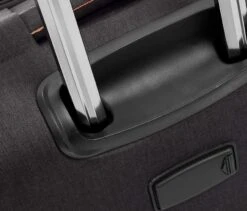 AmazonBasics Belltown Softside Rolling Spinner Suitcase Luggage - 25 Inch, Heather Black -Luggage Factory Store 91T80xejotL