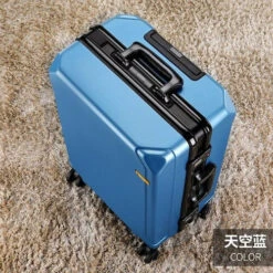 Fashion Rolling Luggage Aluminum Frame | Aluminum Usb Charging Trolley -Luggage Factory Store Fashion rolling luggage aluminum frame USB charging trolley suitcase 20 24 26 28 inch students password.jpg 640x640 34308072 edd7 4595 95b6 e22ae0ce1057
