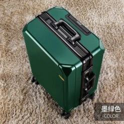 Fashion Rolling Luggage Aluminum Frame | Aluminum Usb Charging Trolley -Luggage Factory Store Fashion rolling luggage aluminum frame USB charging trolley suitcase 20 24 26 28 inch students password.jpg 640x640 7999dede 7bab 44e5 91ea 685b10071c8f