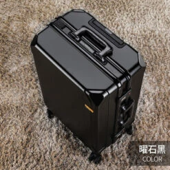 Fashion Rolling Luggage Aluminum Frame | Aluminum Usb Charging Trolley -Luggage Factory Store Fashion rolling luggage aluminum frame USB charging trolley suitcase 20 24 26 28 inch students password b0443f58 5415 4c77 bbb3 bc6ca9adbde4