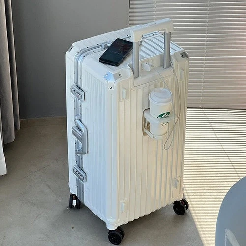 Large Capacity Cup Holder Suitcase Men Carry On Luggage Women Travel 12 Large Capacity Cup Holder Suitcase Men Carry On Luggage Women Travel - Image 10