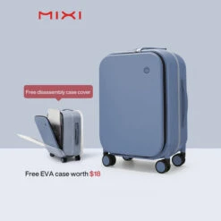 Mixi Patent Design Aluminum Frame Suitcase Carry On Rolling Luggage -Luggage Factory Store Mixi Patent Design Aluminum Frame Suitcase Carry On Rolling Luggage Beautiful Boarding Cabin 18 20 24.jpg 640x640 8c317b92 1b73 4021 8e10 7a2f28155d4f