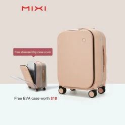 Mixi Patent Design Aluminum Frame Suitcase Carry On Rolling Luggage -Luggage Factory Store Mixi Patent Design Aluminum Frame Suitcase Carry On Rolling Luggage Beautiful Boarding Cabin 18 20 24.jpg 640x640 93bc7c32 0fef 45c4 9276 c02bec82abdc