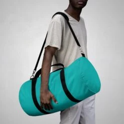 Uniquely You Duffel Bag - Carry On Luggage / Teal Green -Luggage Factory Store duffel bags teal green style bag 355